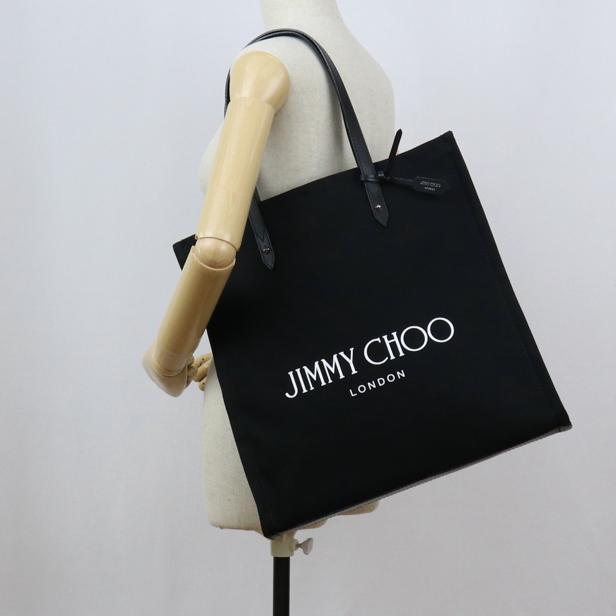 ジミーチュウ Jimmy Choo トートバッグ ブランドバッグ ブランドロゴ Logo Tote Ffq 212 Black Black ブラック Bag 01 Bos 06 Csg Com Py