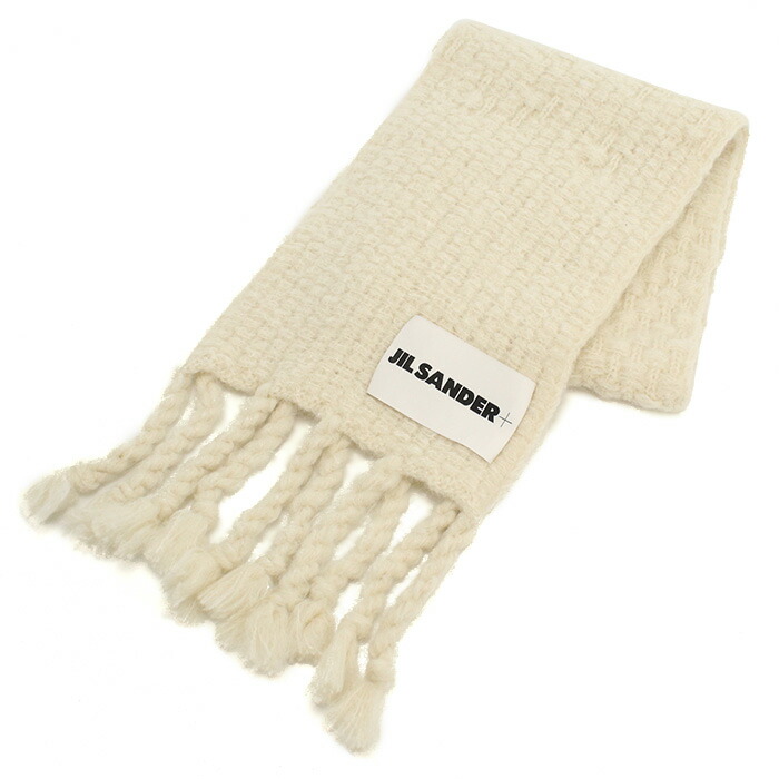 JILL SANDARイエロー ダウンマフラー　ジルサンダー ジルサンダー Jil Sander マフラー ダウンスカーフ ダウンマフラー