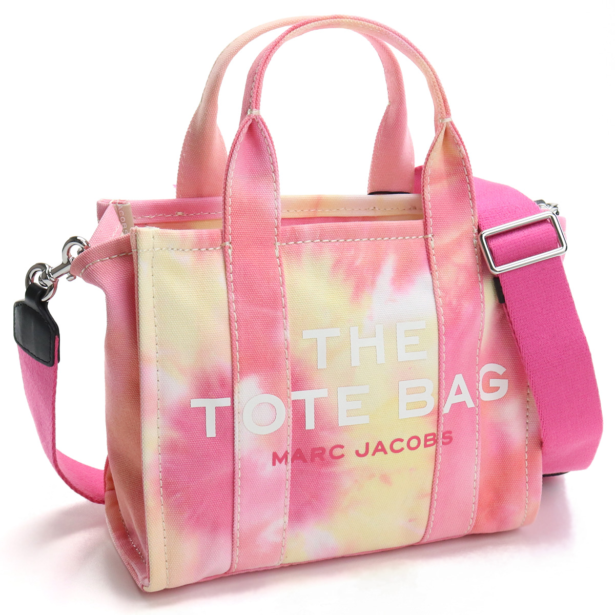 21aw新作 マーク ジェイコブス Marc Jacobs トートバッグ ブランドバッグ H013m02pf21 699 The Tote The Tie Dye Mini Tote Bag Pink Multi ピンク系 Bag 01 Fmcholollan Org Mx