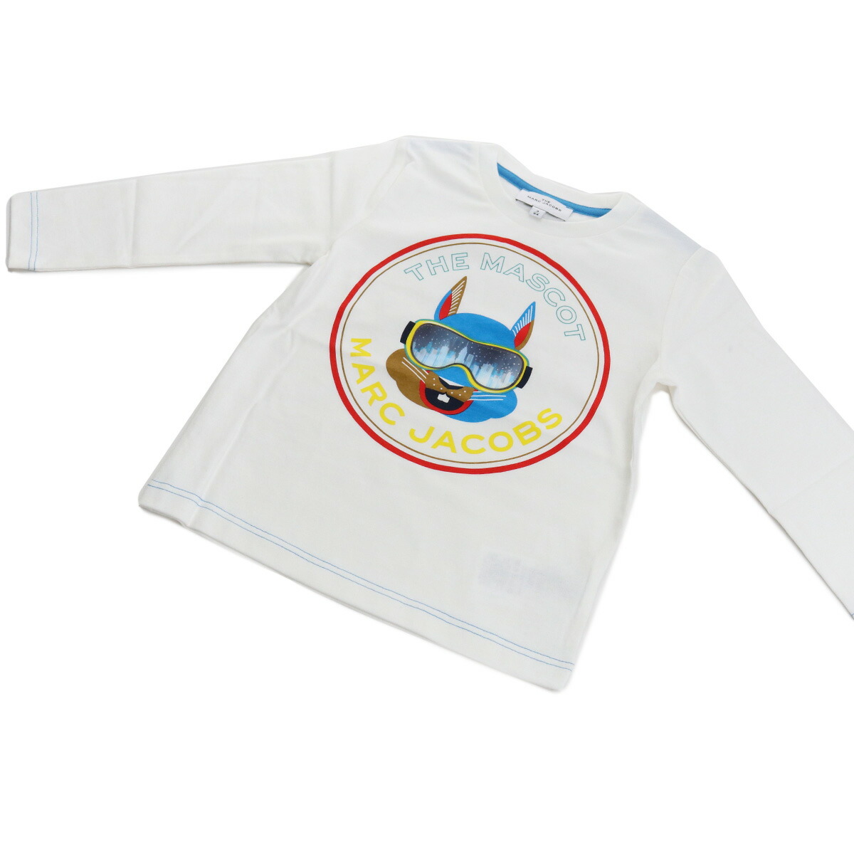 楽天市場 21aw新作 マーク ジェイコブス Marc Jacobs キッズ ロングｔシャツ ブランドロゴ ロゴ W 117 Offwhite ホワイト系 Kb 01 Ssサーチ Tricolore トリコローレ
