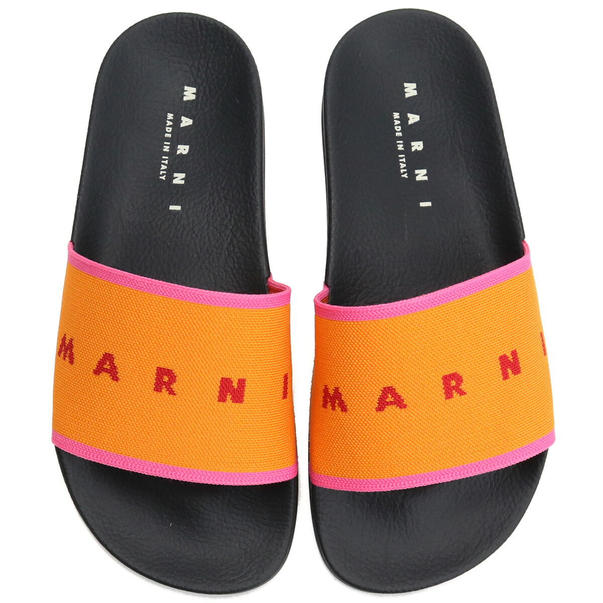 【22SS新作】マルニMARNIレディースサンダルブランドロゴフラットサンダルSAMS015402P4547ZO103bos-22shose-01