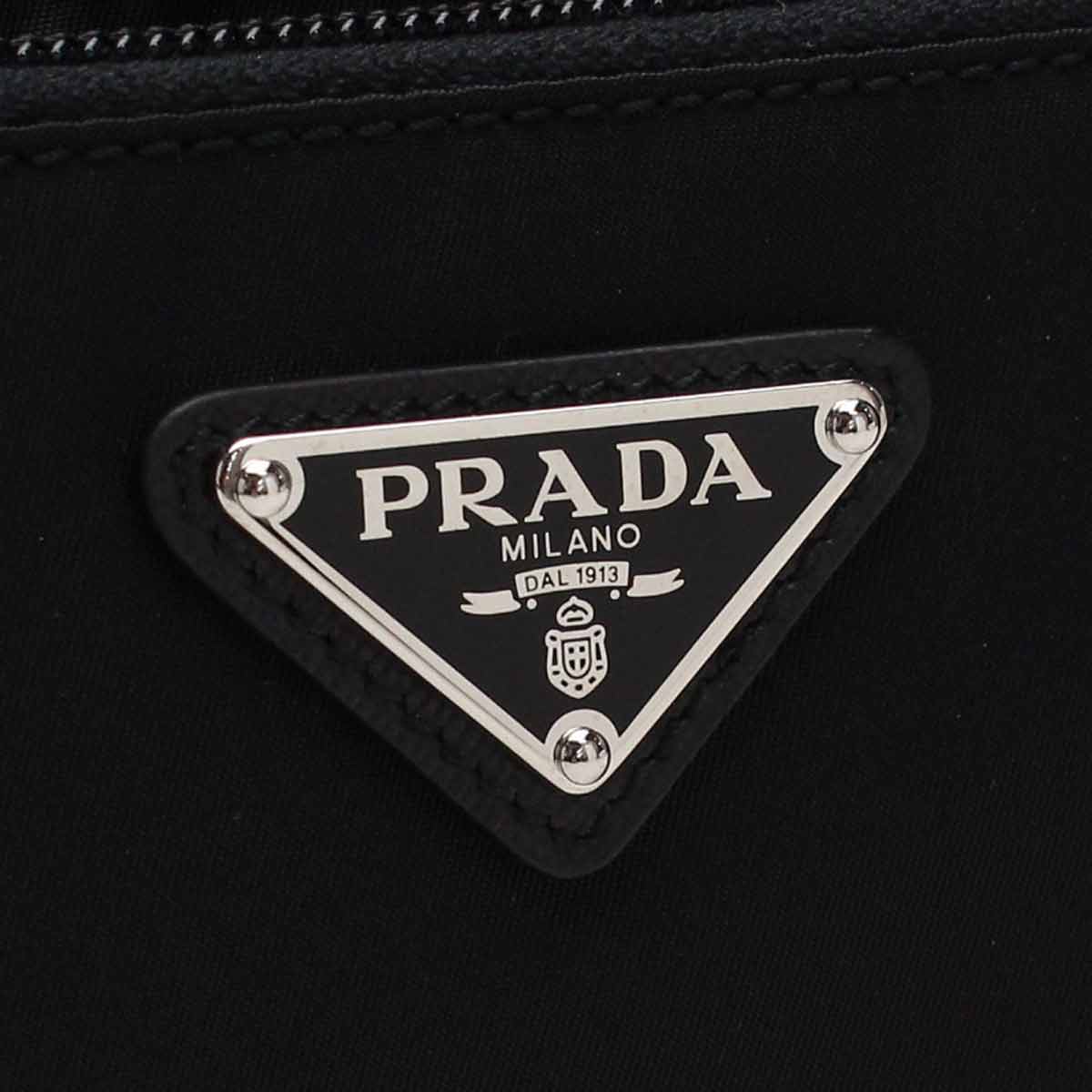 プラダ (PRADA) ナイロンポーチ F0002 NERO ブラック トラベルポーチ