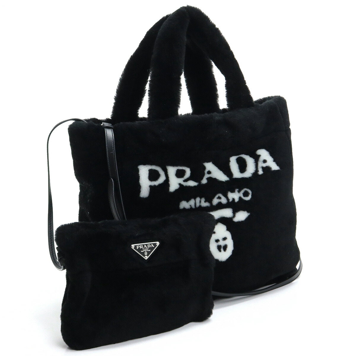 21aw新作 プラダ Prada トート御徒面子 ブランド名バッグ ブランドロゴタイプ ファ バッグ 1bg374 2ec9 V Mio F0967 Nero Bianco 涅色 Bag 01 Insta Sculpt Com