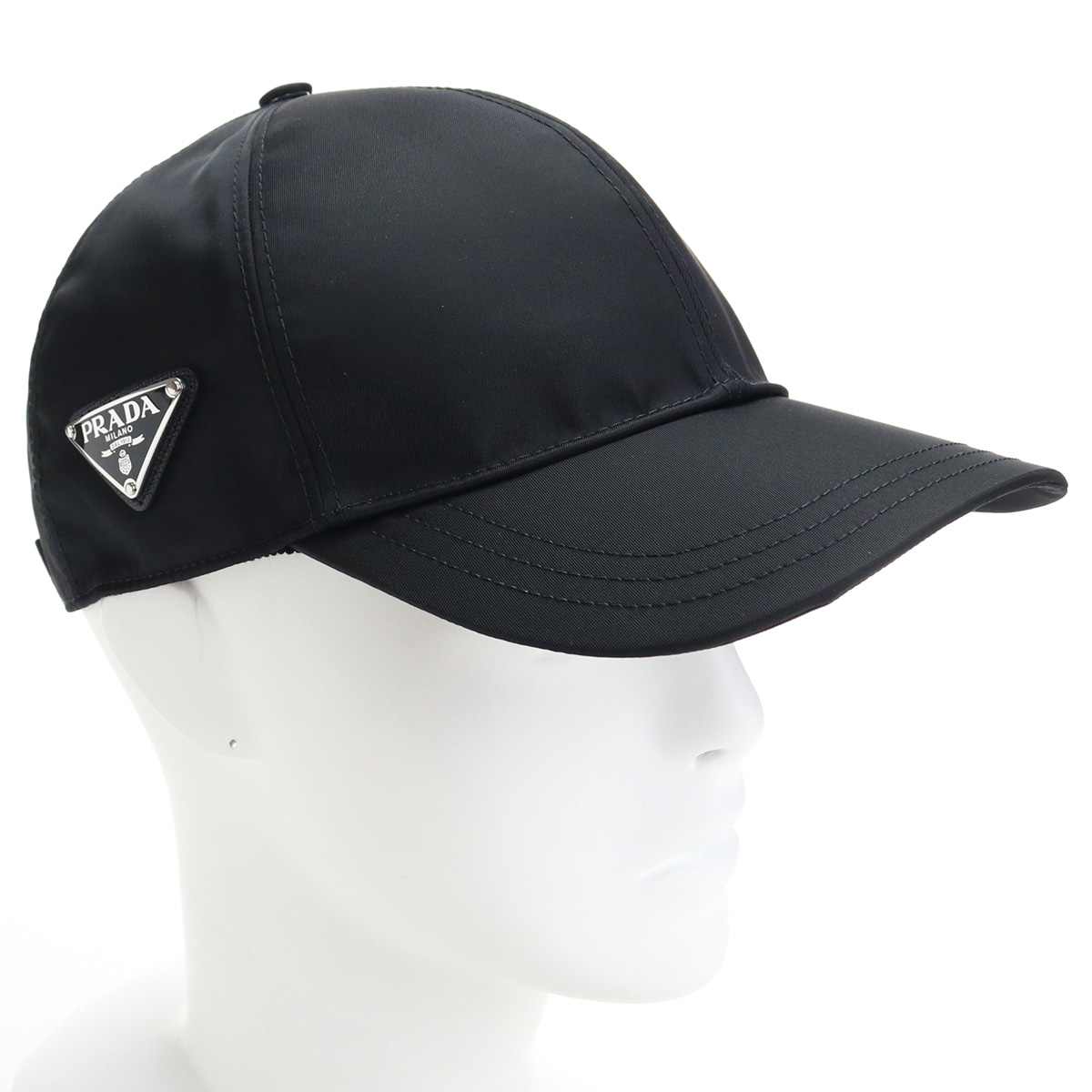 プラダ PRADA ユニセックス−帽子類 ブランドロゴ ブランドキャップ ブラック F0002 1HC274 2DMI cap-01 帽子