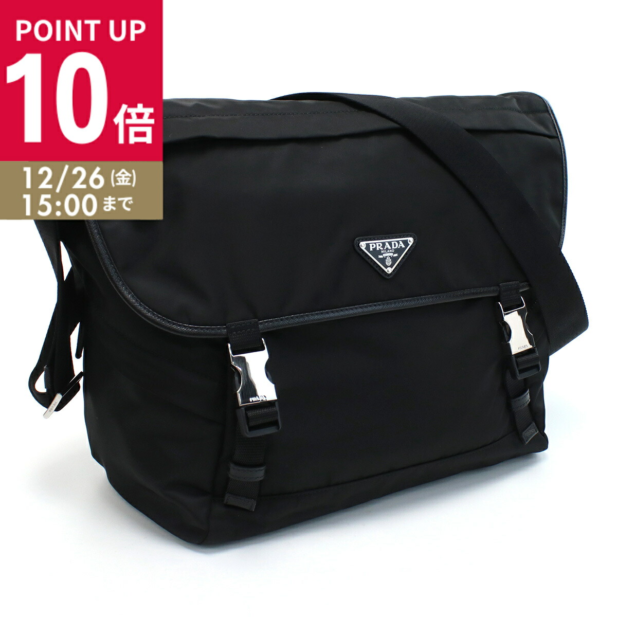 楽天市場】プラダ バッグ 2VD016 PRADA 斜め掛けショルダーバッグ