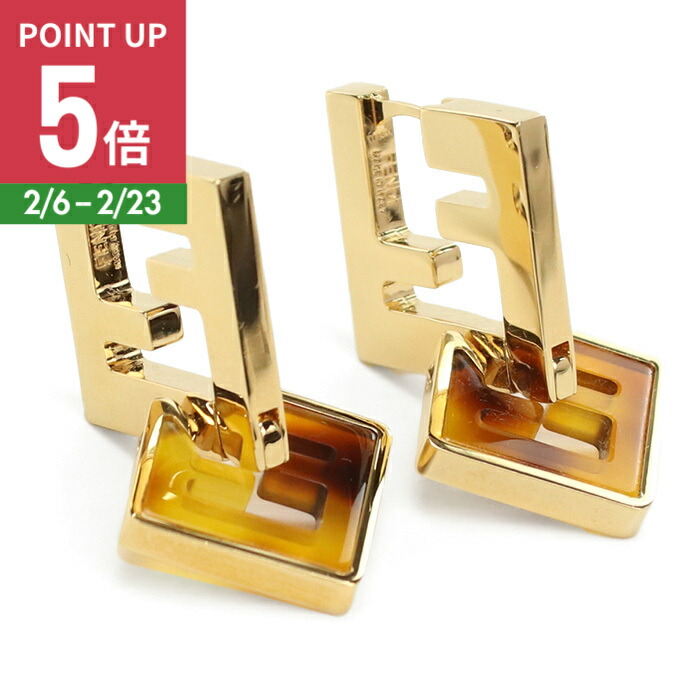 楽天市場】FENDI フェンディ ピアス O LOCK オーロック 8AH327 A44G