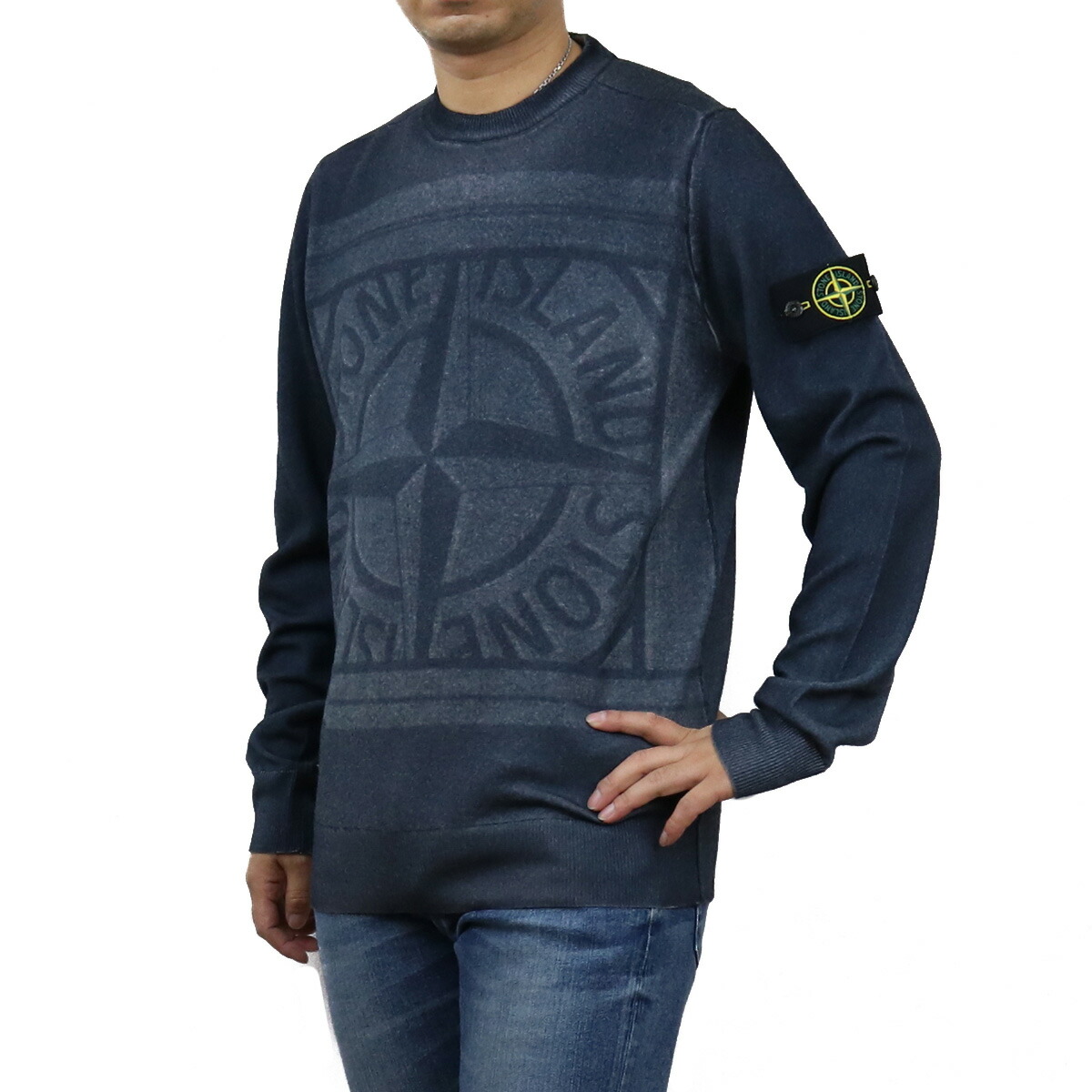 【楽天市場】ストーンアイランド STONE ISLAND メンズ−セーター，ニット 7515570A8 V0020 ブルー系 apparel