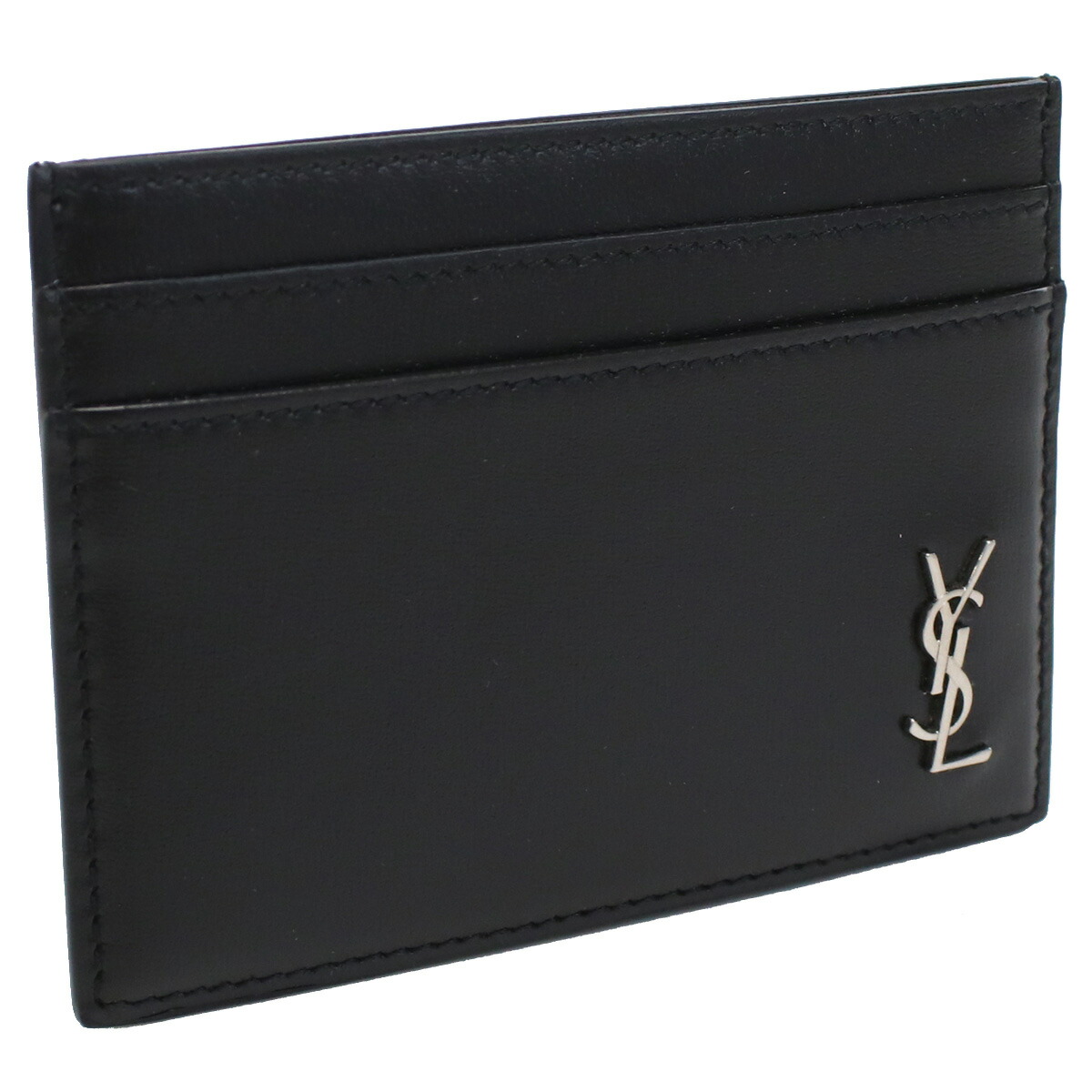 SAINT LAURENT ブラック　名刺入れ サンローラン SAINT LAURENT カードケース 名刺入れ 469338BTY7N