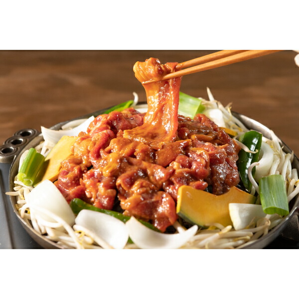 味噌ジンギスカン丼