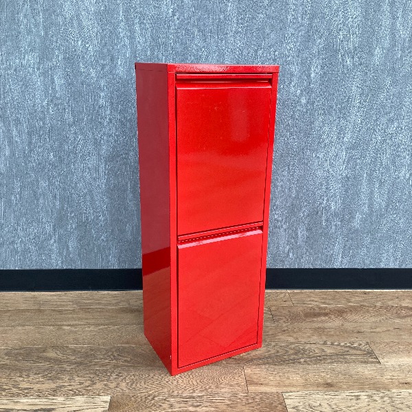 【送料無料！】 分別 ゴミ箱 DOTTUS/ドッタス レッド ごみ箱 ごみばこ ダストボックス 空き缶 ペットボトル 業務用 オフィス用 オフィス