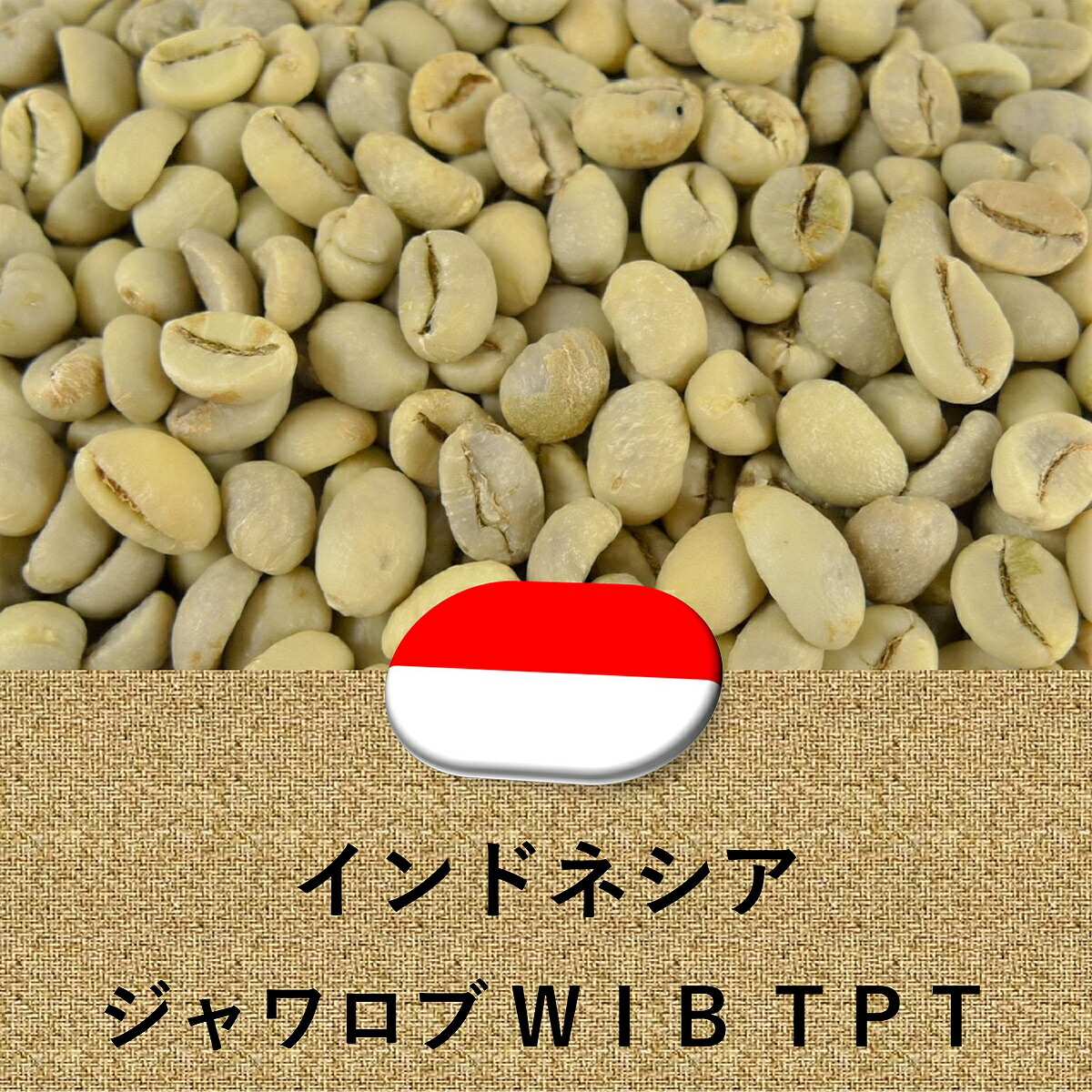 爆安!!【コーヒー生豆】ジャバ/ロブスタ/インドネシア 10kg※送料無料 生豆】〈インドネシア〉ジャバ ロブスタWIB - キョーワズ珈琲
