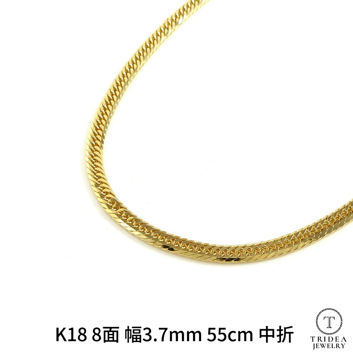 楽天市場】喜平 ネックレス 18金 22g 55cm 6面W 中留S 造幣局検定