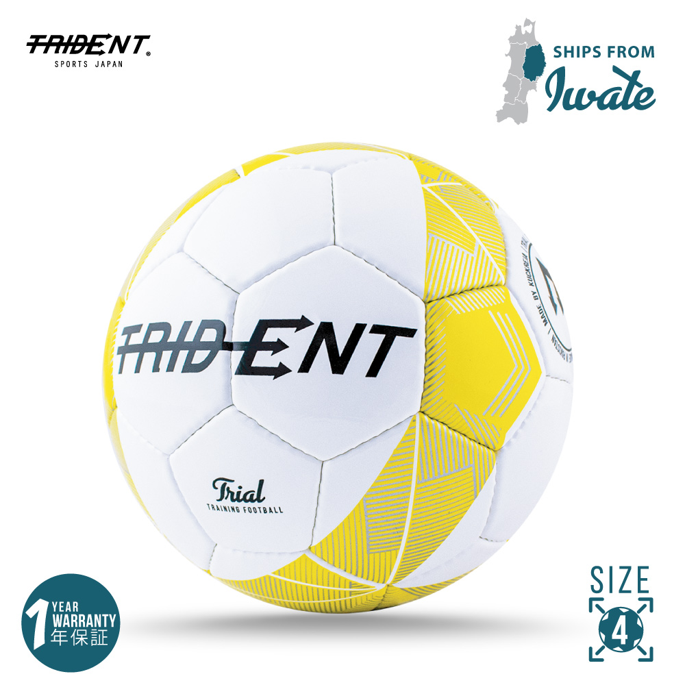 魅力の Trident トライデント サッカーボール フットゴルフ 4号球 小学生 ジュニア 手縫いボール Trial Handstiched Training Ball フットボール 練習用 試合球 トレーニングボール 10歳 11歳 12歳 13歳 セット Fucoa Cl