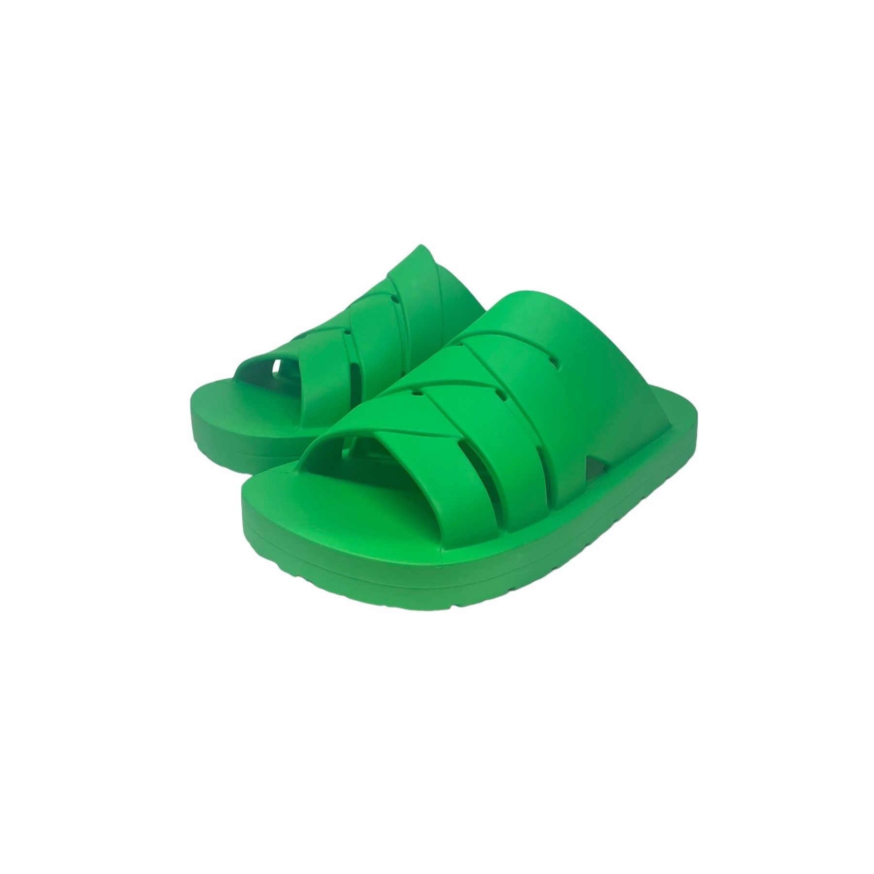 bottega veneta ボッテガ　スライドサンダル　ブラウン　42 新品 BOTTEGA VENETA ボッテガヴェネタ スライドサンダル SNAP SLIDE