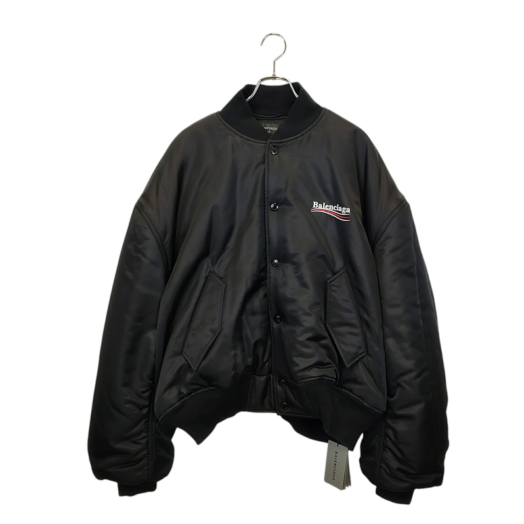 Balenciaga Paris ALL in ボンバージャケット BALENCIAGA】PARIS ALL IN ボンバー オーバーサイズフィット