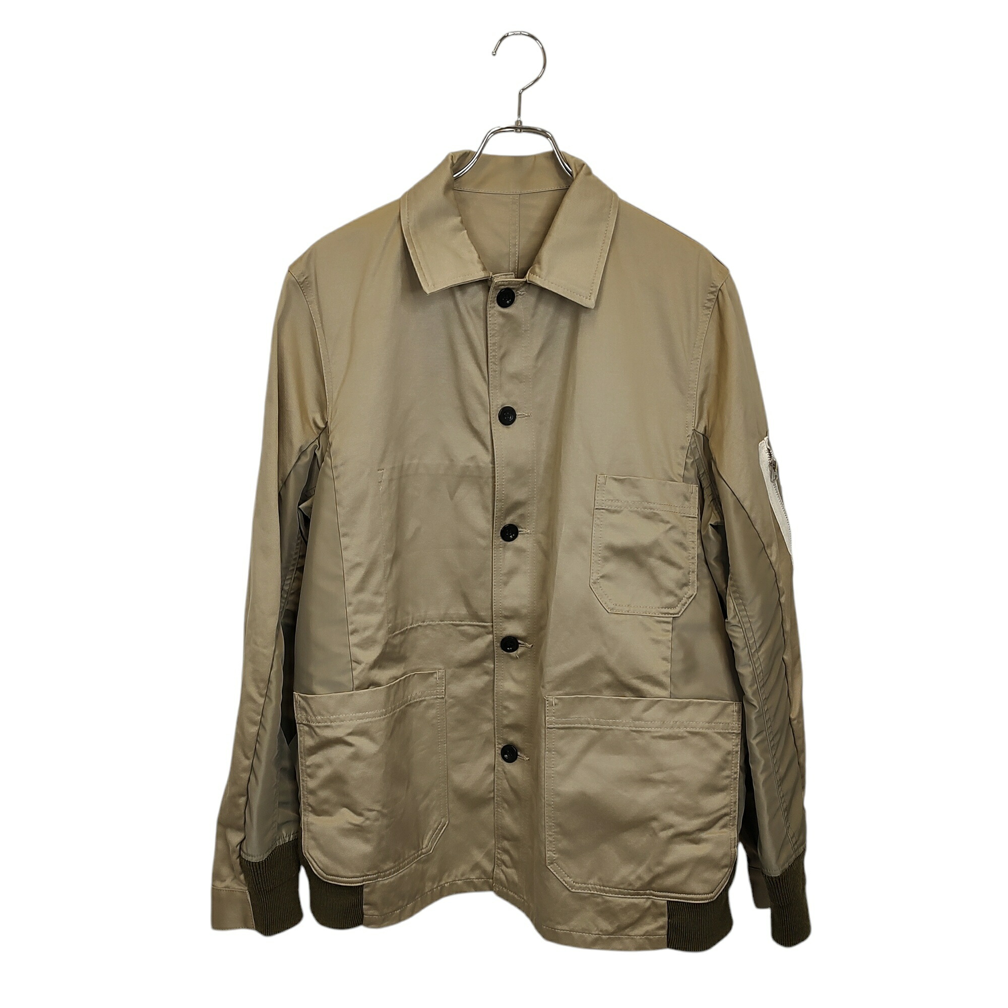サカイ 24SS Chino x Nylon Twill 楽天市場】SACAI 24SS COTTON CHINO x NYLON TWILL BLOUSON 24