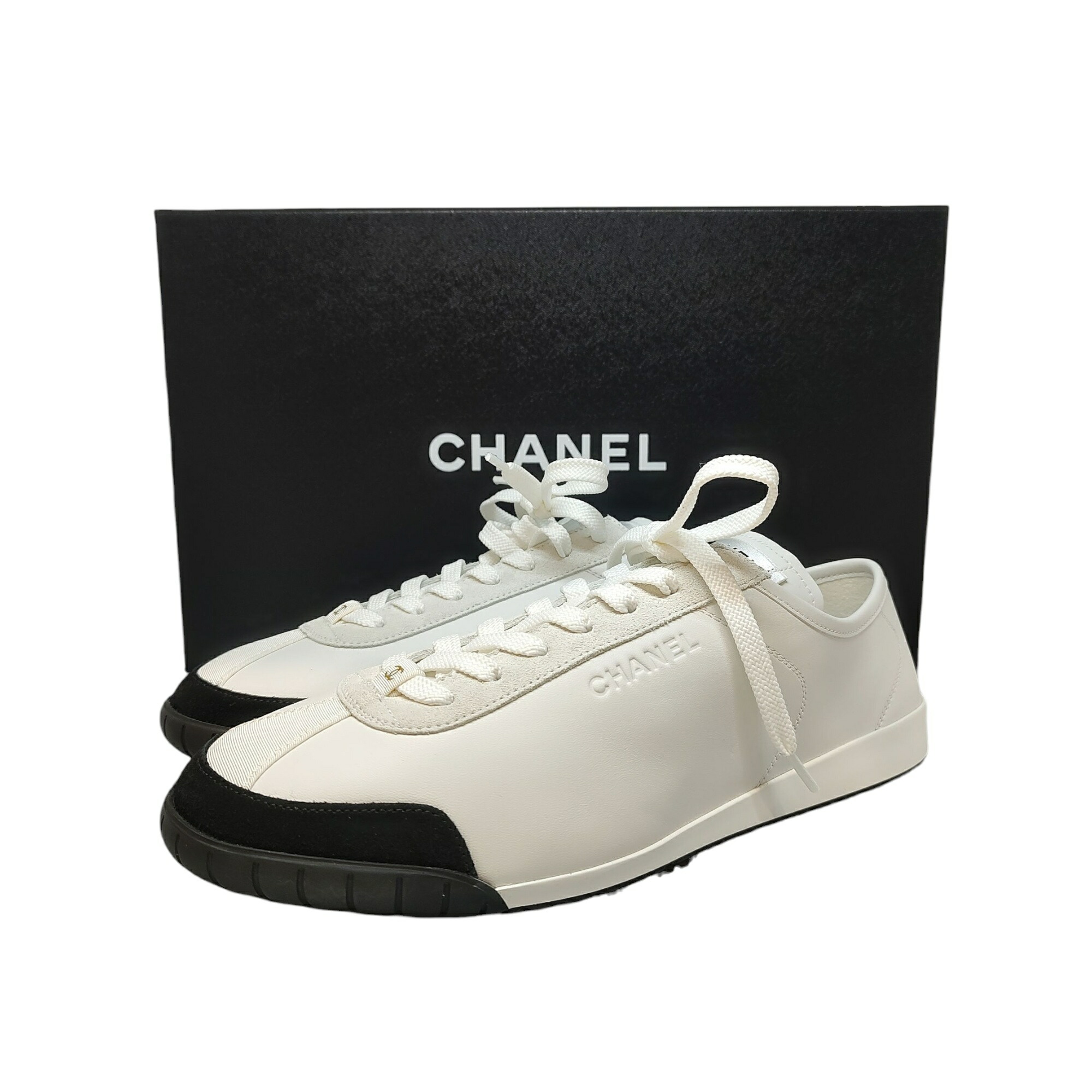 楽天市場】CHANEL(シャネル) サイズ:37 21SS CC Logo Trainer