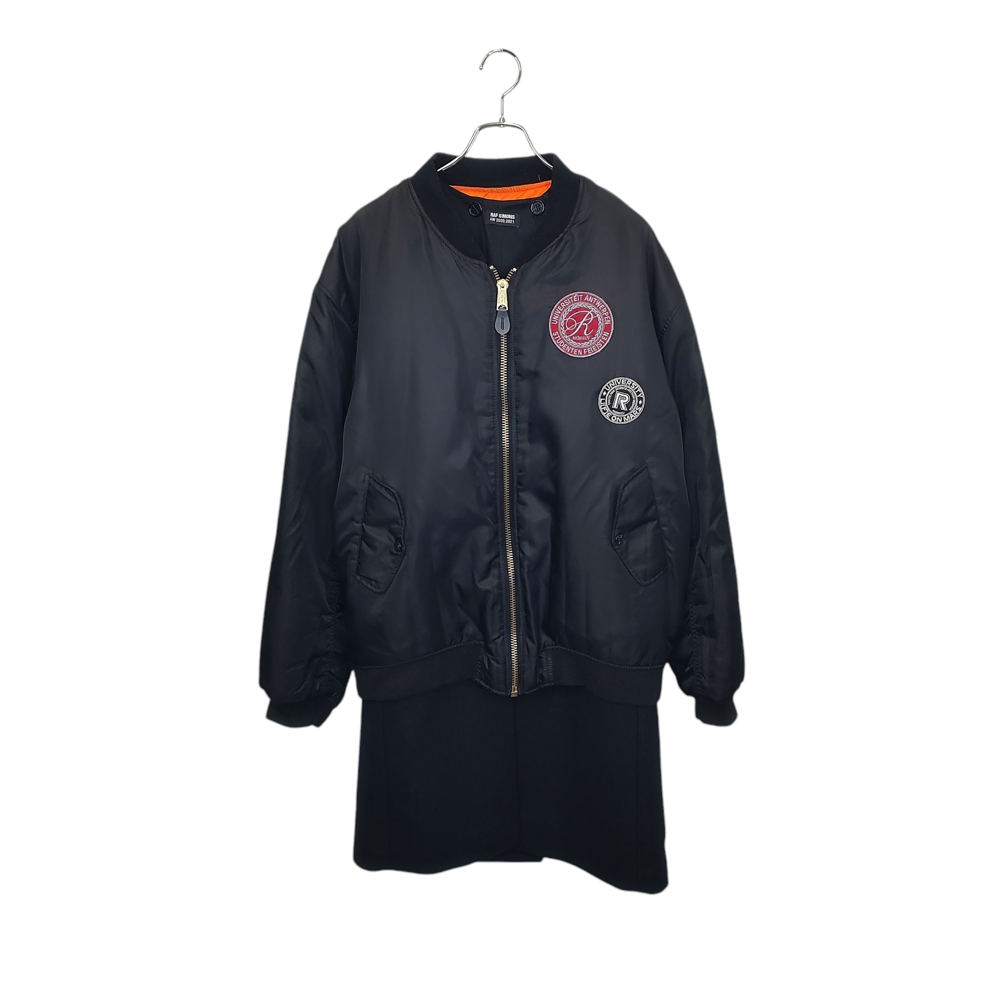 ラフ・シモンズRAF SIMONS 2022SS オーバサイズスクールブレザーS 新品タグ付き ラフシモンズ 22ss School UNIFORM ジャケット