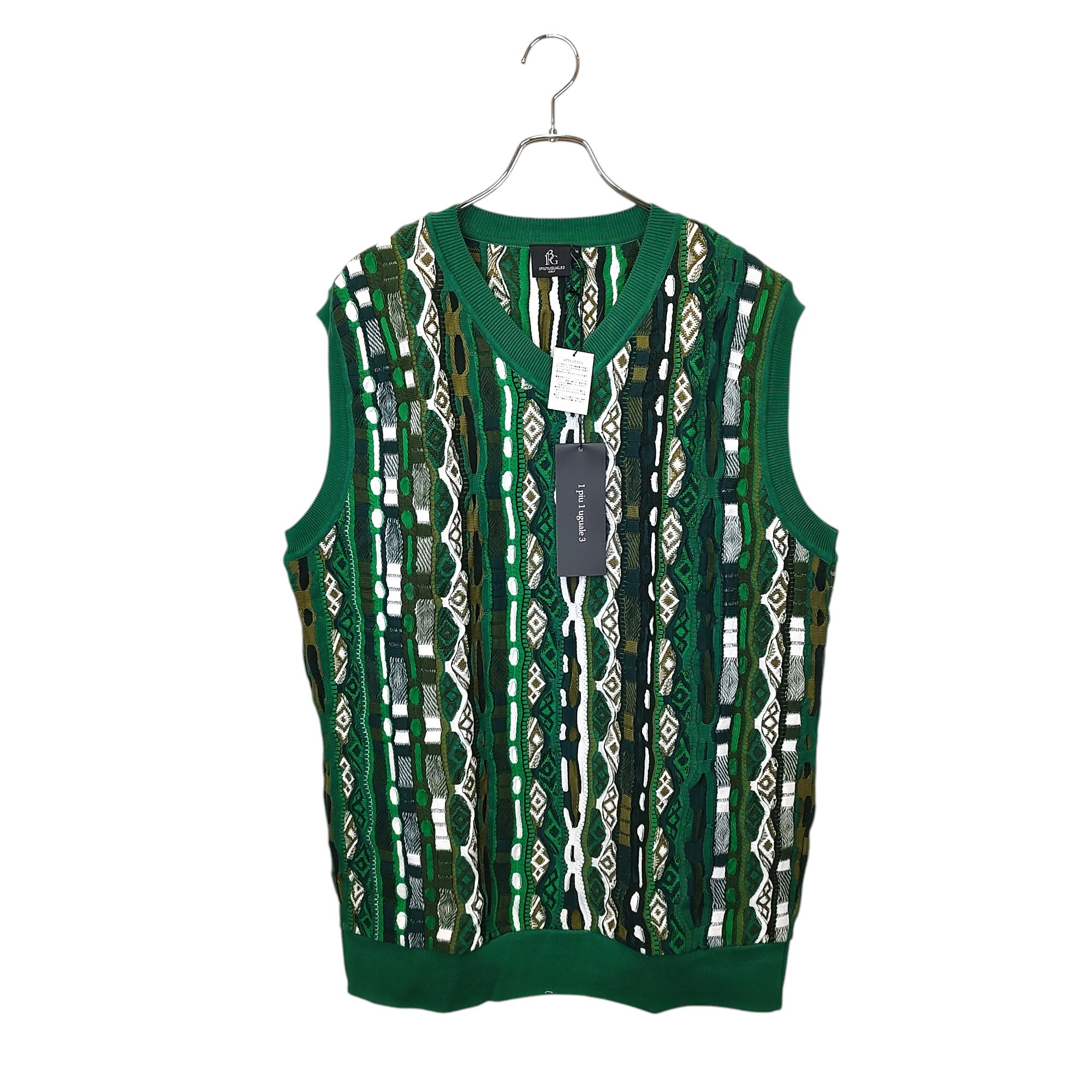 楽天市場】未使用 1PIU1UGUALE3 GOLF 4 グレー POLY SWEAT VEST TOGA