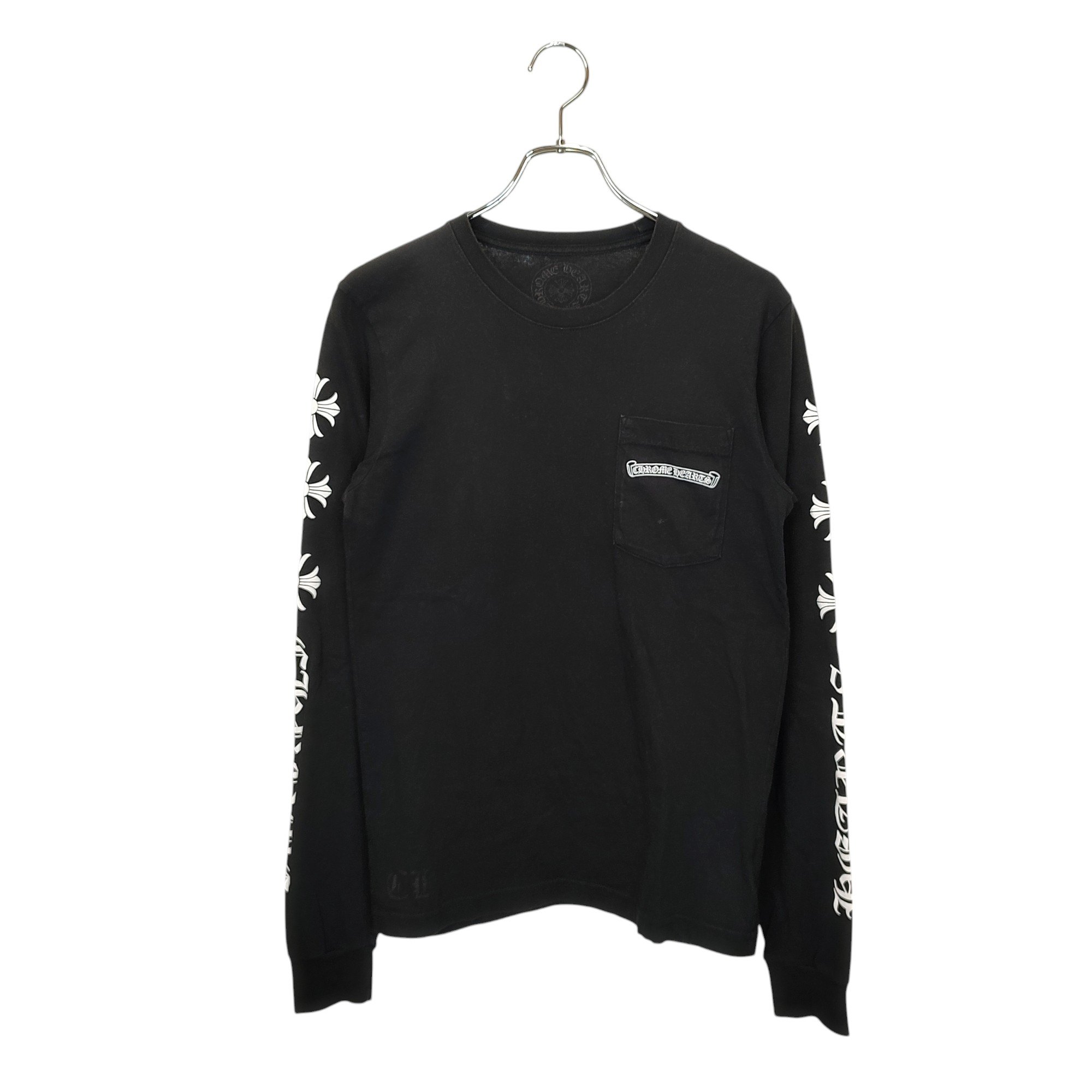 限定コラボ【CHROME HEARTS】フラワー チョンパー 長袖 Tシャツ クロムハーツ Chrome Hearts Tシャツ カットソー ロンT レッド