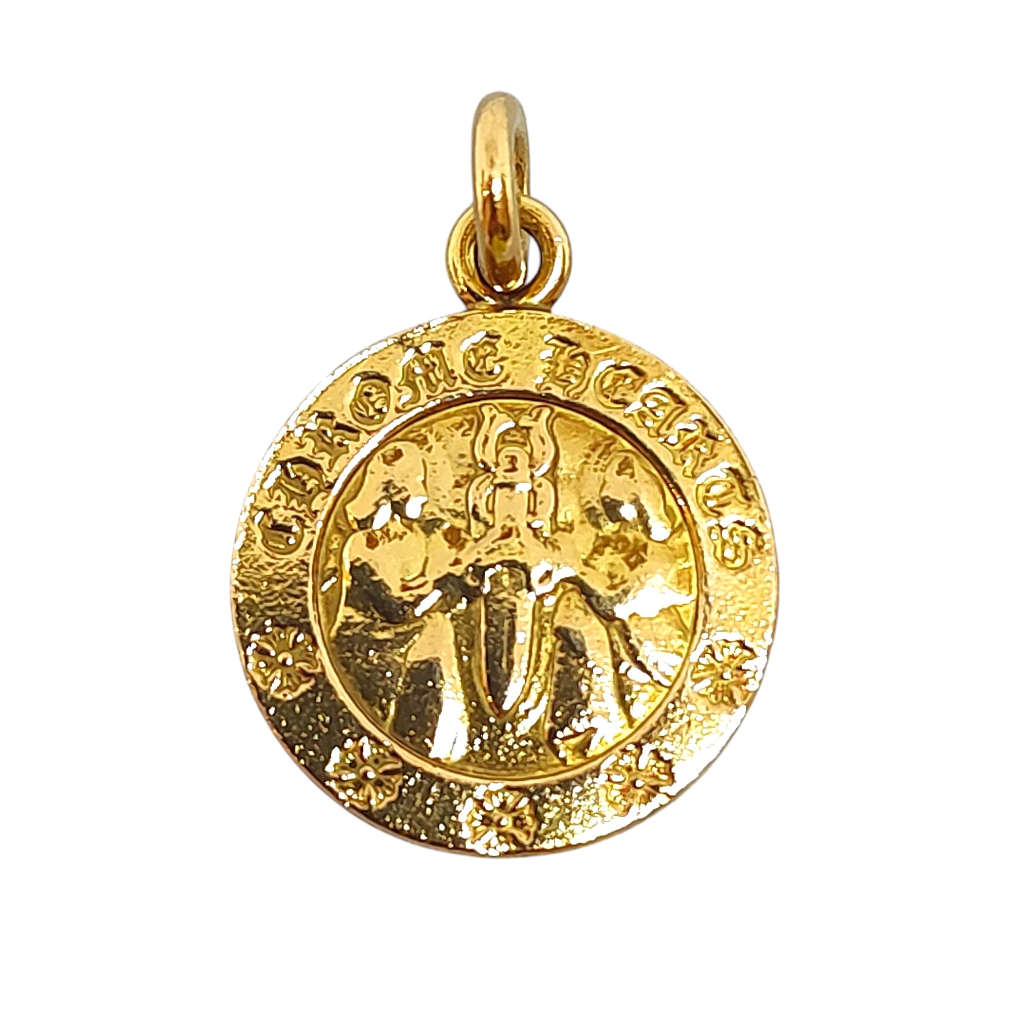 メダル 中古】 CHROME HEARTS クロムハーツ エンジェルメダルチャーム