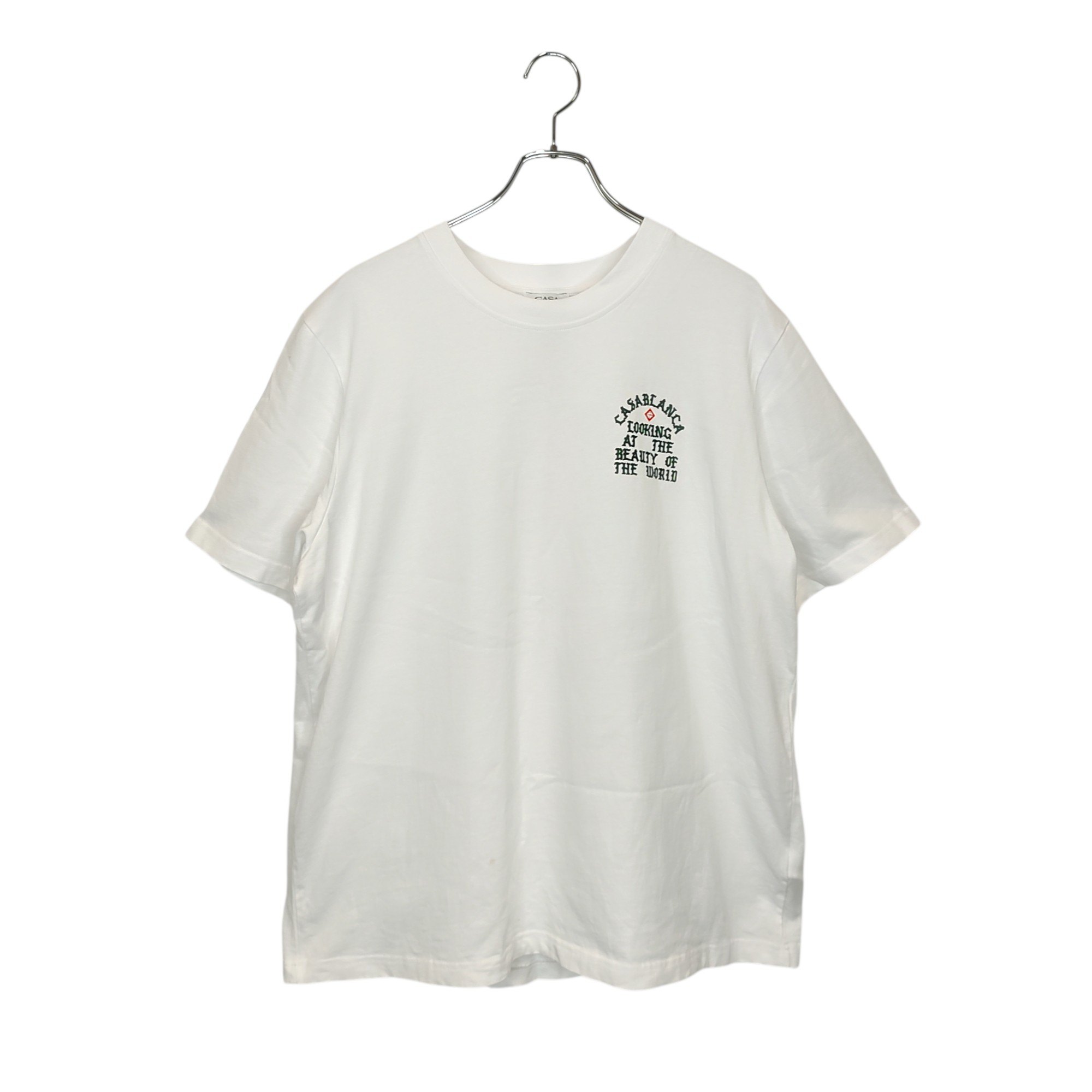 [CASABLANCA]テニスクラブロゴ コットンジャージーTシャツ Tシャツ TENNIS CLUB ICON SCREEN