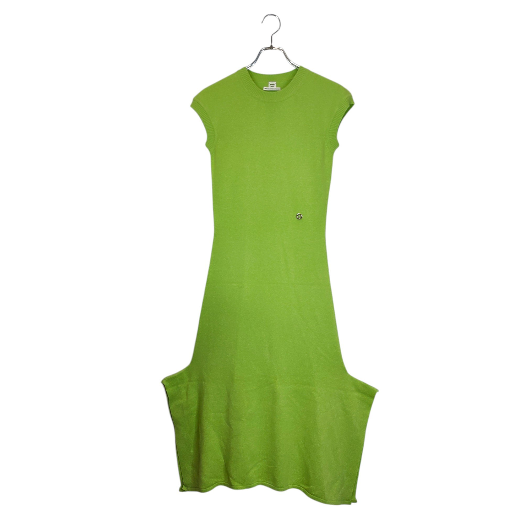 楽天市場】HERMES エルメス カシミヤリブニットワンピース ピンク 38