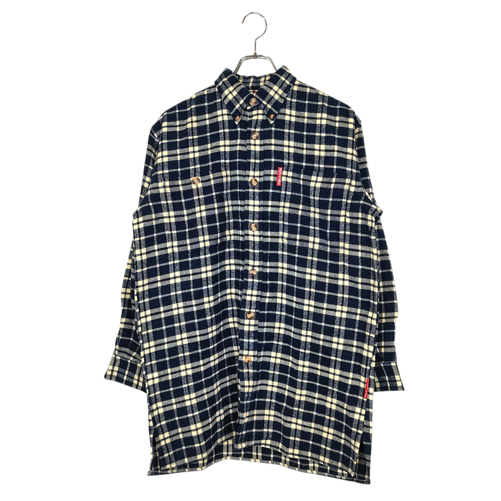 楽天市場】【中古】シュプリーム SUPREME ブロック チェック シャツ