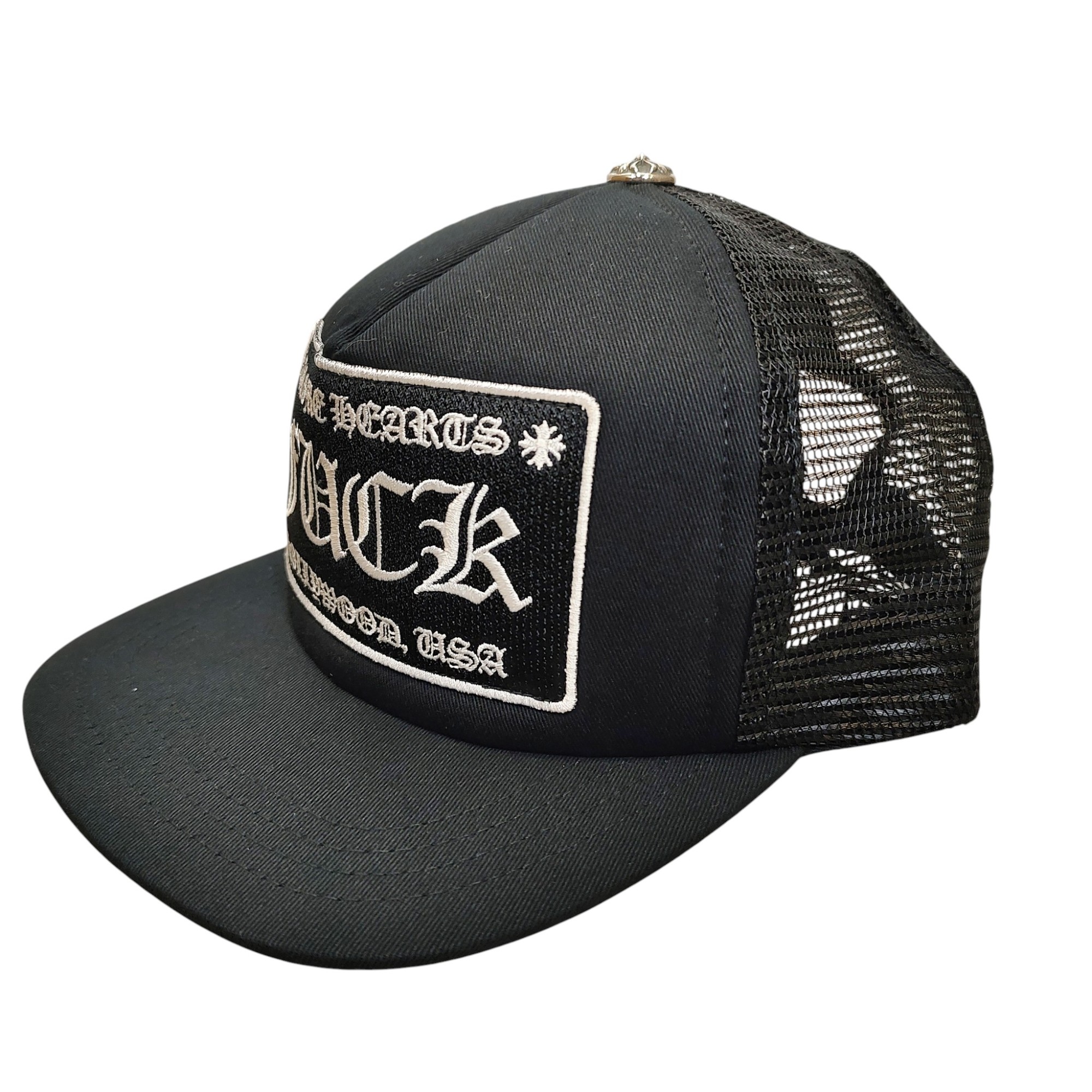 楽天市場】CHROME HEARTS TRUCKER CAP CHOMPER BLACK/RED クロムハーツ