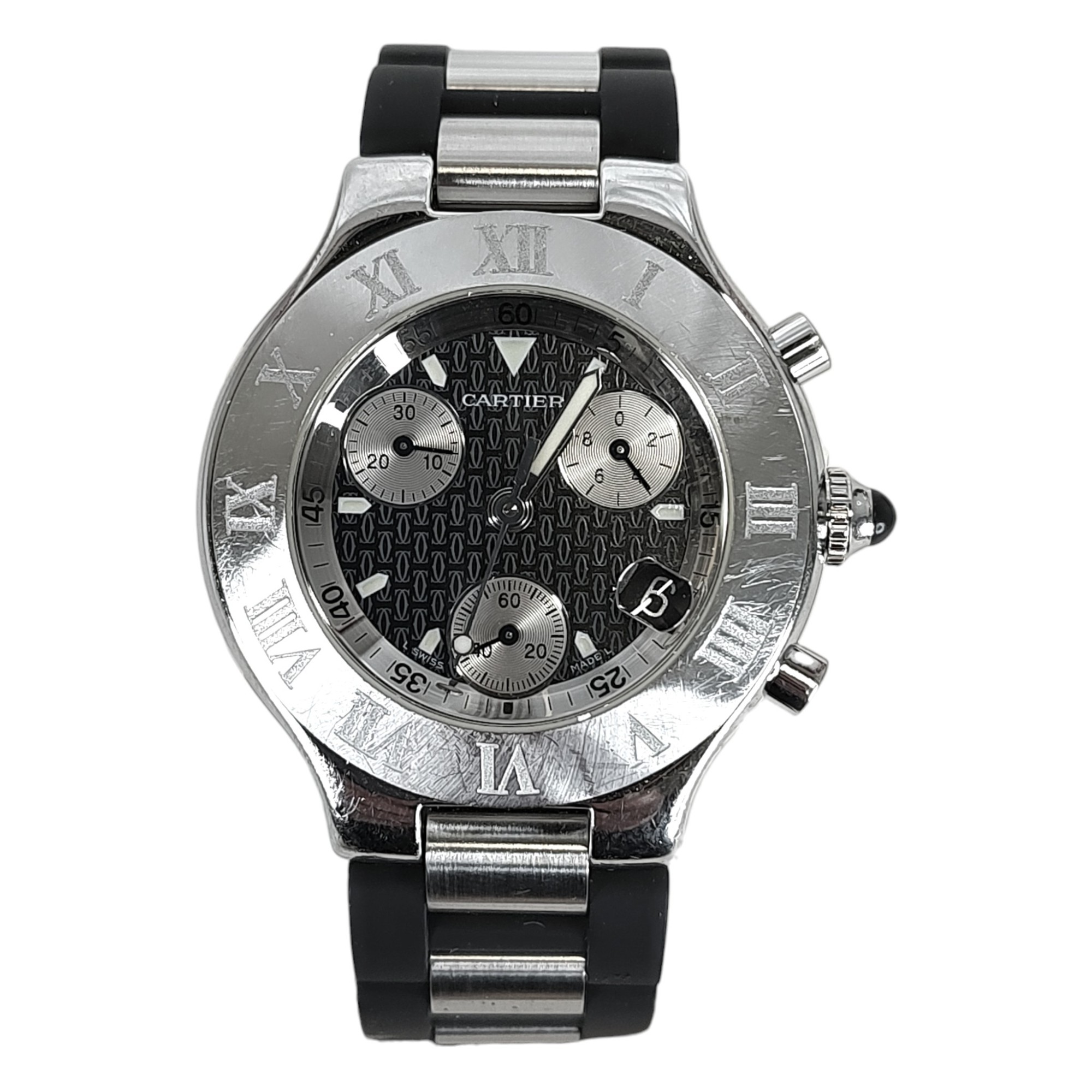 楽天市場】【ウォッチ】Cartier カルティエ マスト21 オートスカフ