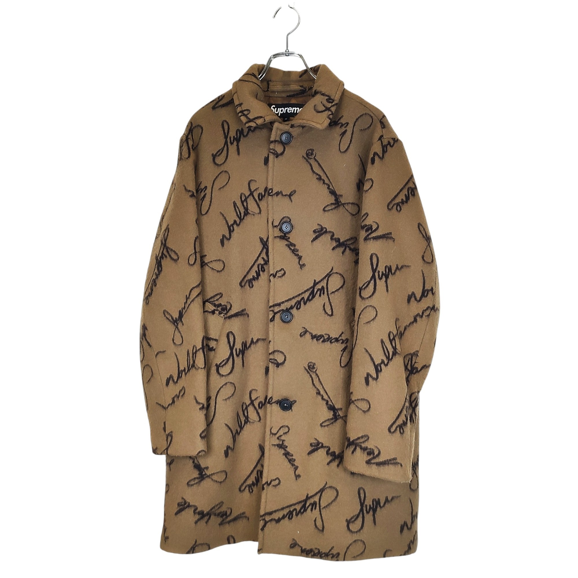 楽天市場】【中古】 シュプリーム SUPREME 21AW Alpaca Overcoat