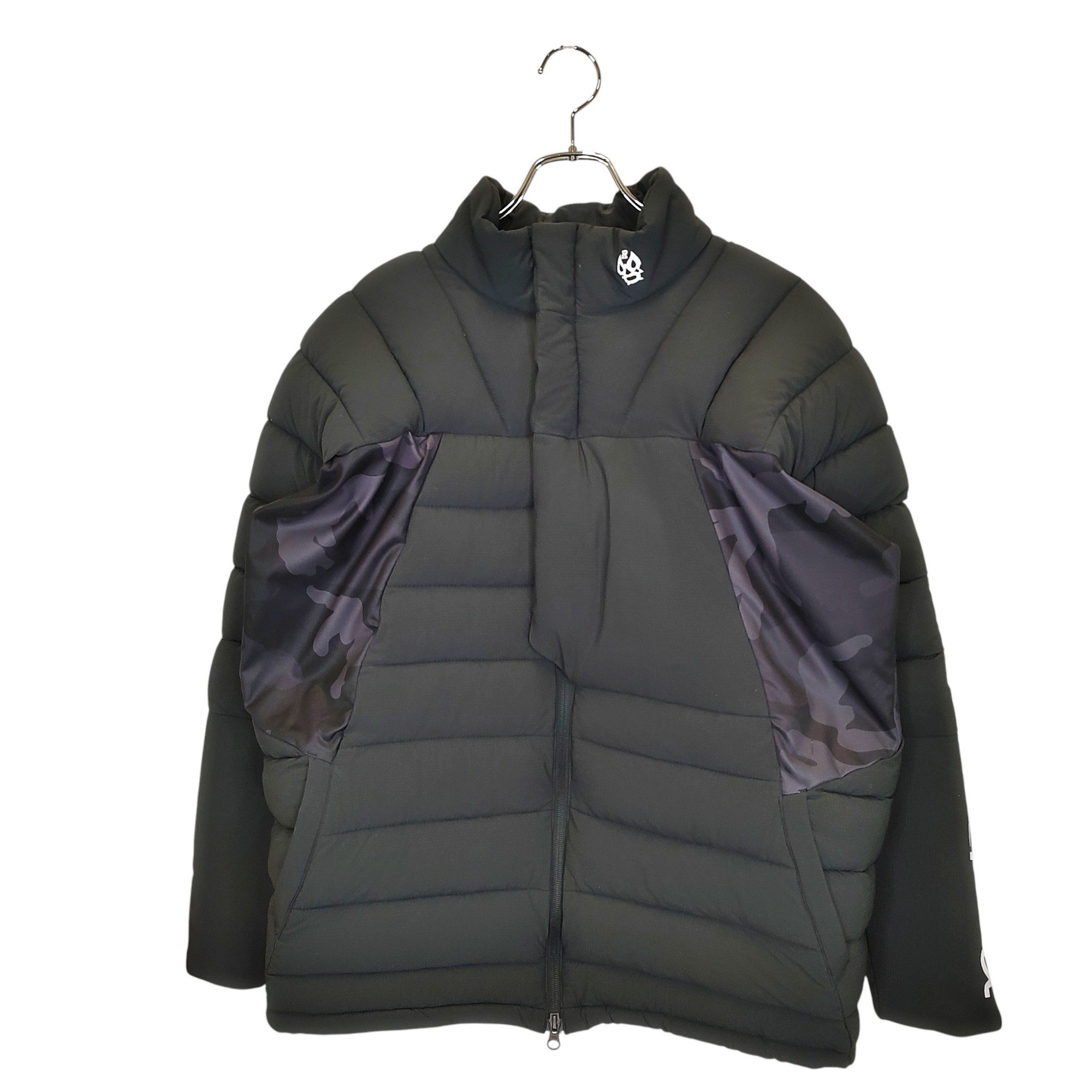 【中古】RUSSELUNO ラッセルノ ゴルフ 25AW PADDED BLOUSON パデッド 上衣 ウォーム 中綿上衣 RS-2530106 6 黒いこと メンズ ゴルフ-その他