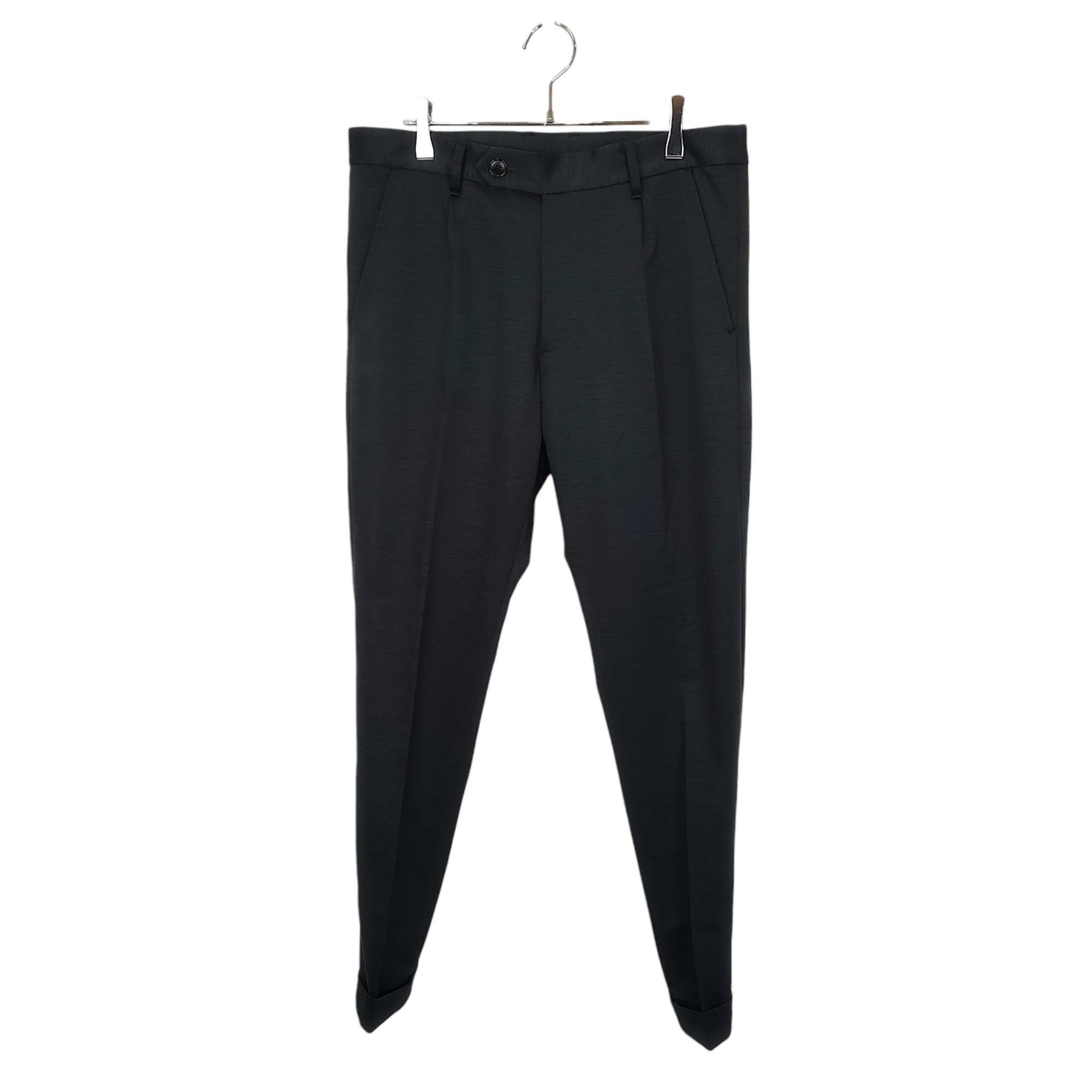 【中古】1PIU1UGUALE3 ウノピゥウノウグァーレトレ COMFY SLACKS スラックス ズボン下 MRP589 WOU005 4 靉靆たる薄墨色 メンズ