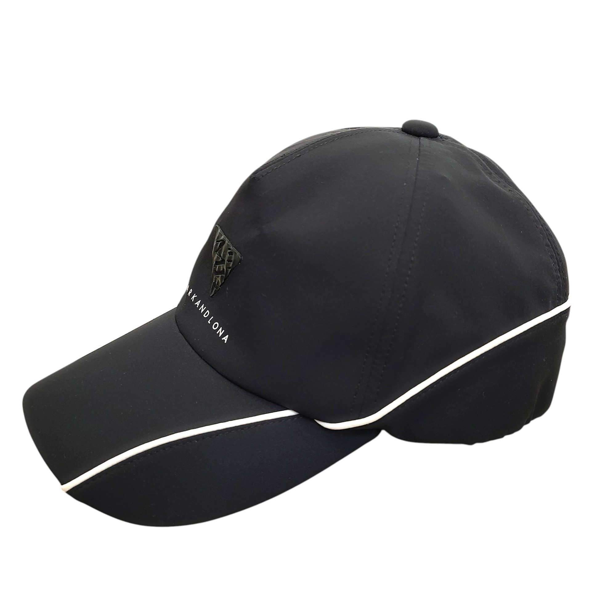 【中古】MARK\u0026LONA マークアンドロナ ゴルフ 25SS CODE COLLECTION CD12-PPCP 鳥打ち帽 MCF-5A-FC56 F 黒いこと メンズ
