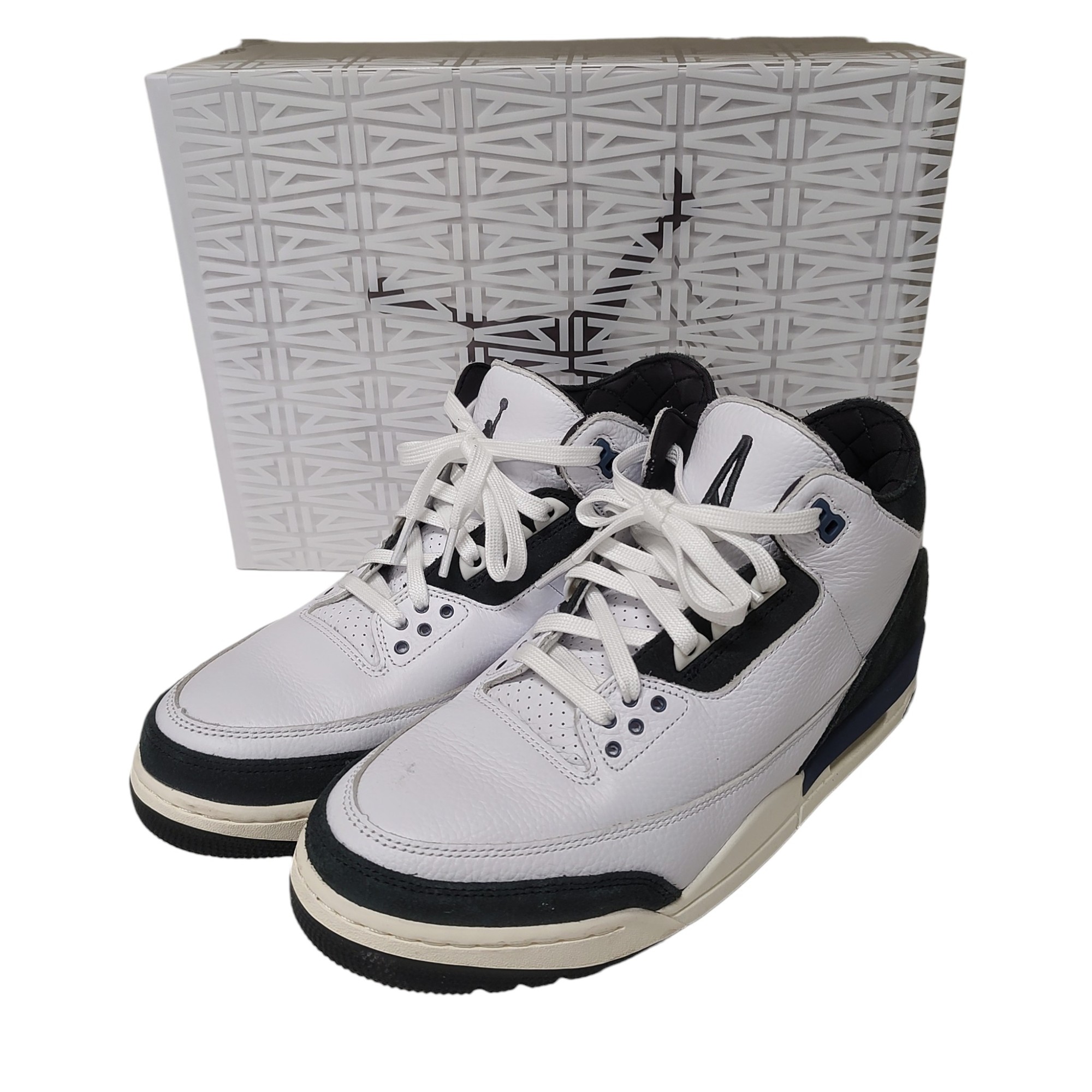 【中古】NIKE ナイキ × A Ma Maniere Air Jordan 3 Retro OG SP For The Love ご機嫌撥ねのける スニーカー HV8571-100 US11 29珊 白いこと メンズ