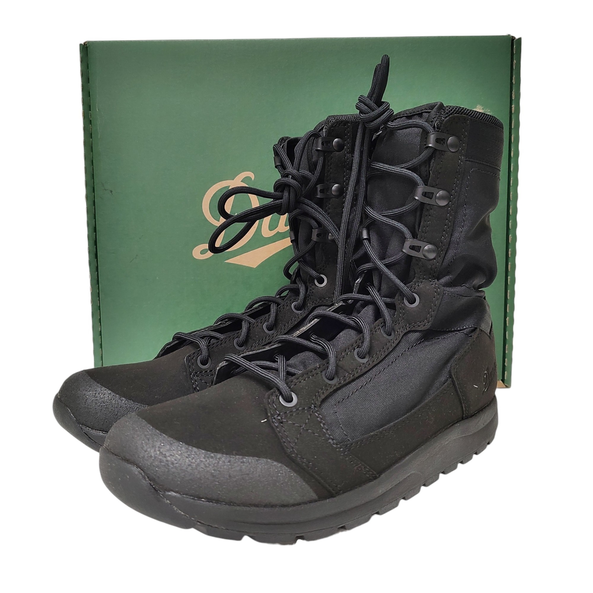 【中古】Danner ダナー TACHYON 8 タオキン スピード競技引き上げる ブーツ 50120 US9.5 黒いこと メンズ