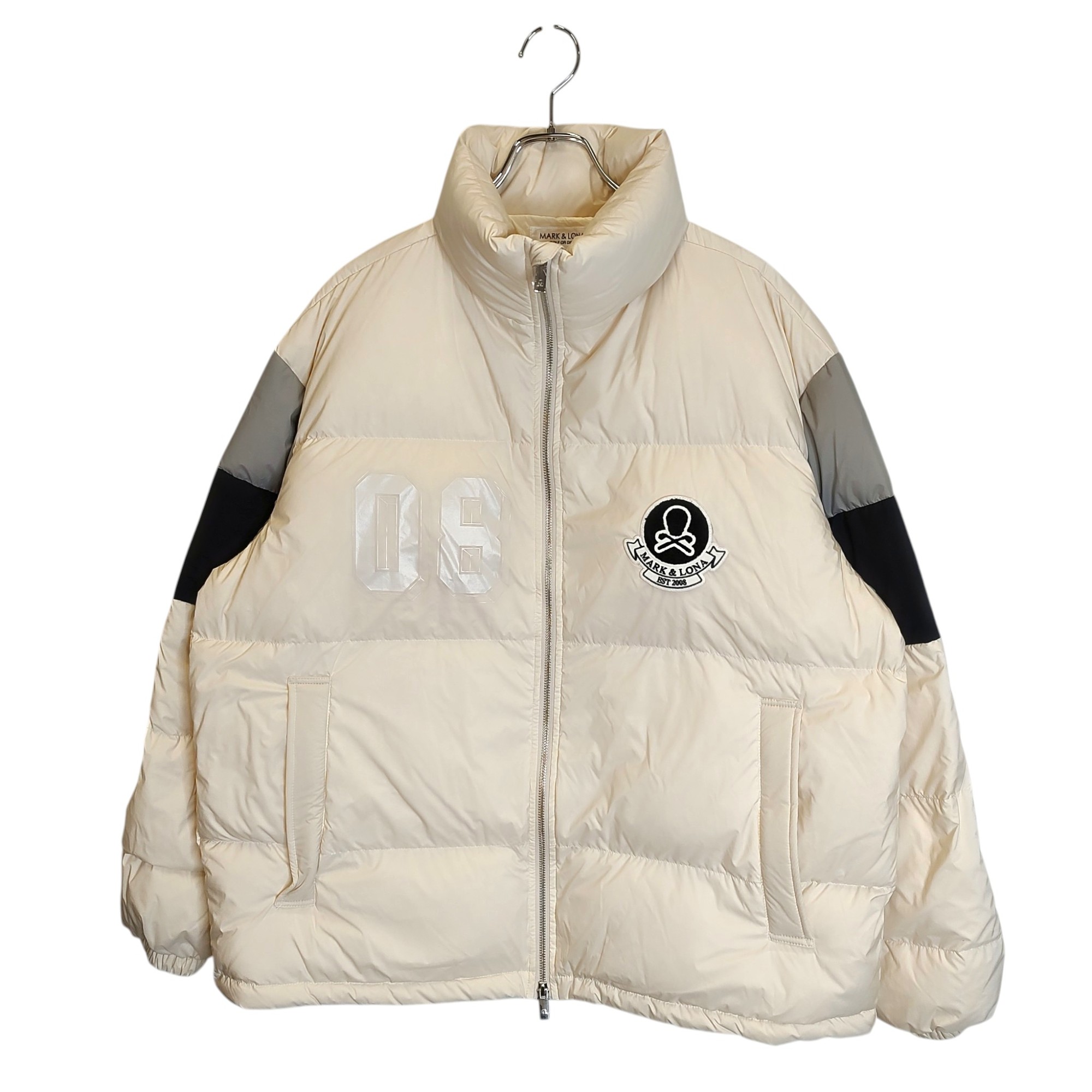 【中古】MARK&LONA マークアンドロナ ゴルフ 25AW Gravity Down Jaket ダウンジャケット MLM-5C-AD09 46 オフホワイト メンズ|TRIGGER 店