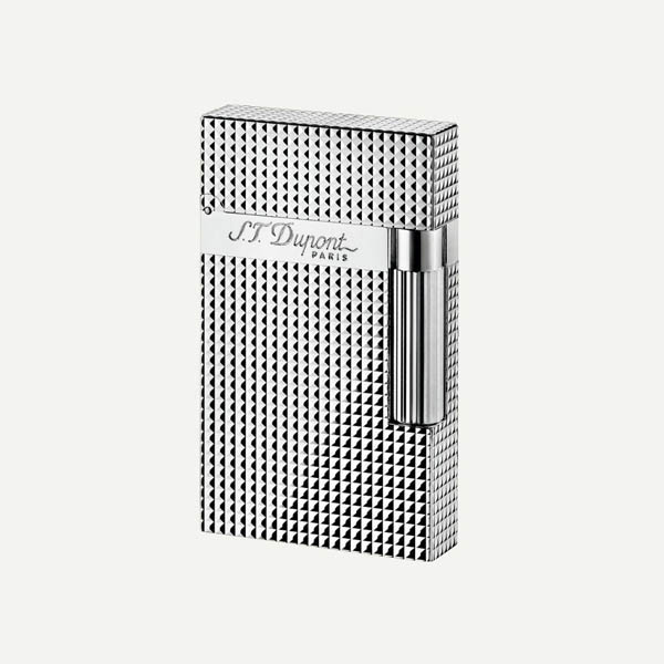 デュポン ライター ライン 2 シルバー 1.5mm ダイアモンド・ヘッド・カット/16184 S.T.Dupont エス・テー・デュポン ライター