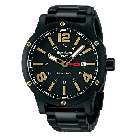 ANGEL CLOVER MOS44BK-BK 腕時計 Amazon.co.jp: [エンジェルクローバー]腕時計 メンズ MOND SOLAR