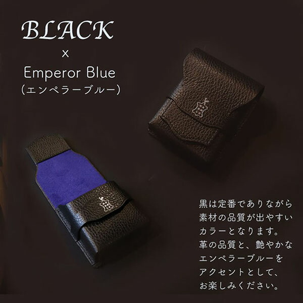 Garo Leather Studio タバコケース 煙草入れ 本革 レザー ブラック ロングサイズ対応 ライター収納 メンズ レディース ギフト パスケース ブラック ユニセックス 国内正規品 送料無料