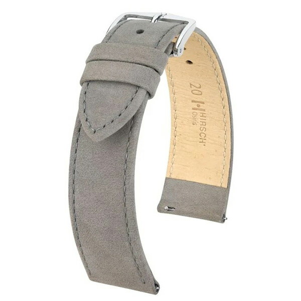 03433030-2-22 HIRSCH ヒルシュ Osiris Nubuck オシリス ヌバック 腕時計ベルト 国内正規品 送料無料
