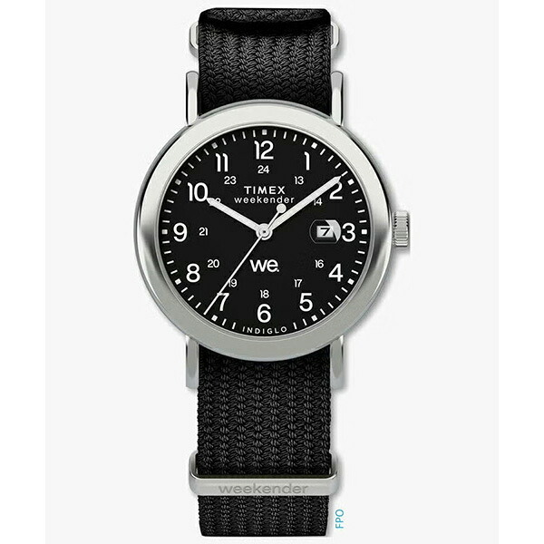 TIMEX タイメックス 真鍮ケース デイト表示 ブラック インディグロナイトライト TW2W86100 メンズ 腕時計 国内正規品 送料無料|トリニティートラスト