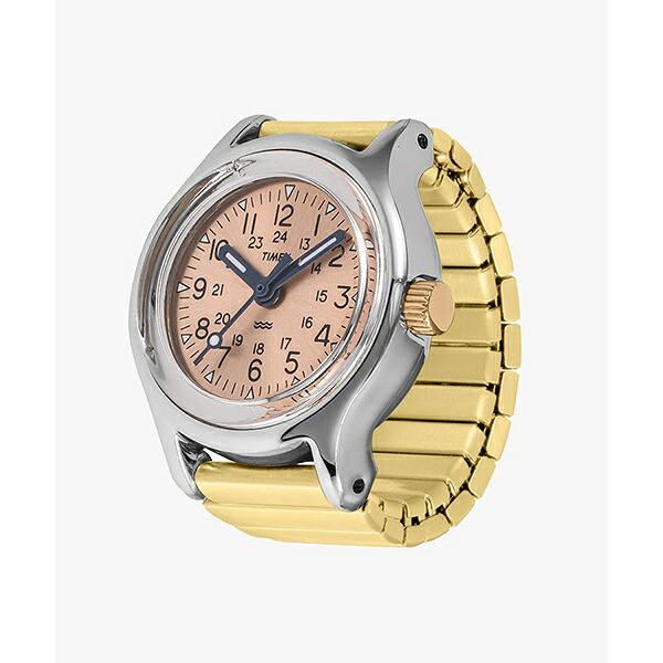 TIMEX タイメックス キャンパー リングウォッチ ゴールド シルバー アクセサリー TW2Y78000 指輪 リング 国内正規品 送料無料|トリニティートラスト