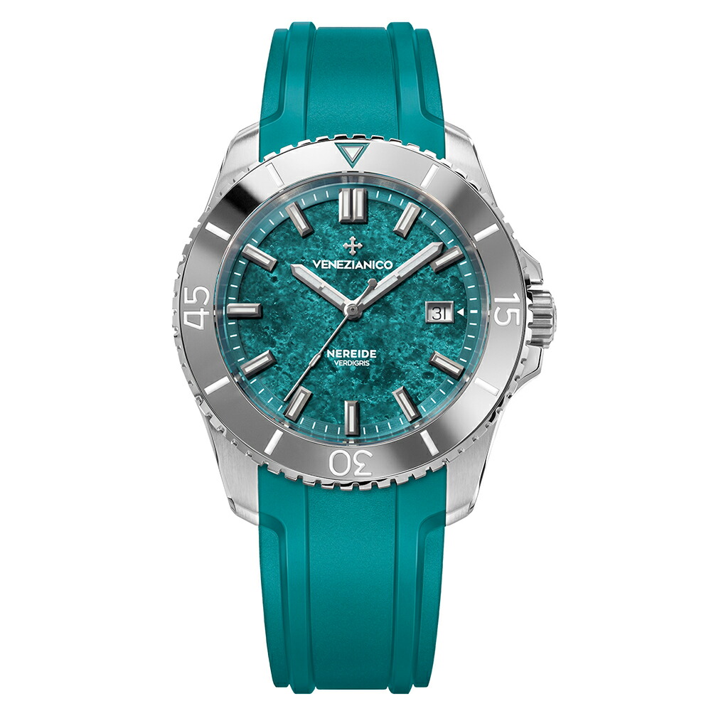 4521549 Venezianico ヴェネチアニコ Nereide Verdigris  メンズ ウオッチ 国内定まり品 貨物輸送無料