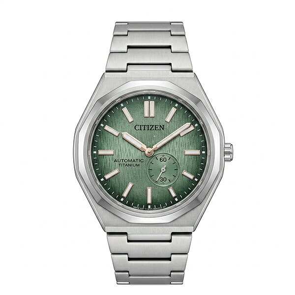 CITIZEN シチズン メカニカル Zenshin 60シリーズ NK5020-58X メンズ 腕時計 並行輸入品 海外モデル グリーングラデーション 国内正規品 送料無料|トリニティートラスト