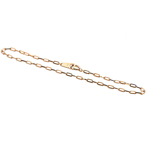 ブレスレット 18k ゴールド チェーン バングル 18cm ブレス 女性 男性 K18|トリニティートラスト