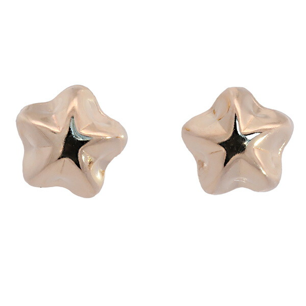 18k ピアス 星 5mm スター形 レディース 女性 プレゼント一番星 スター ピアス|トリニティートラスト
