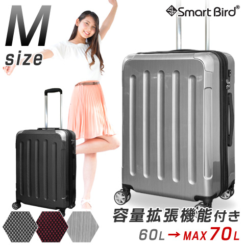 楽天市場】スーツケース キャリーバッグ Lサイズ LM 大型 大容量 LL