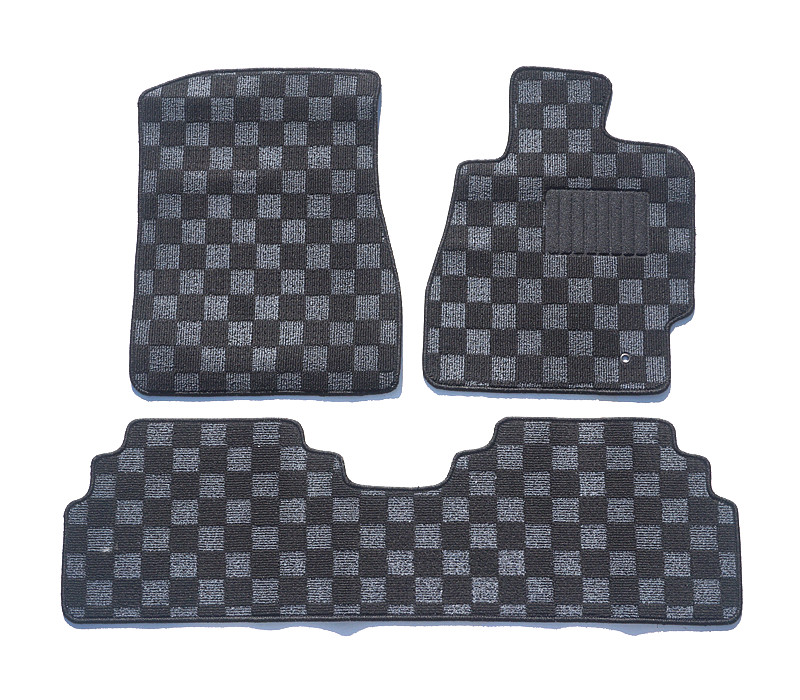 Car Mat Shop Triplecrown New Floor Mat Check Red Black Check