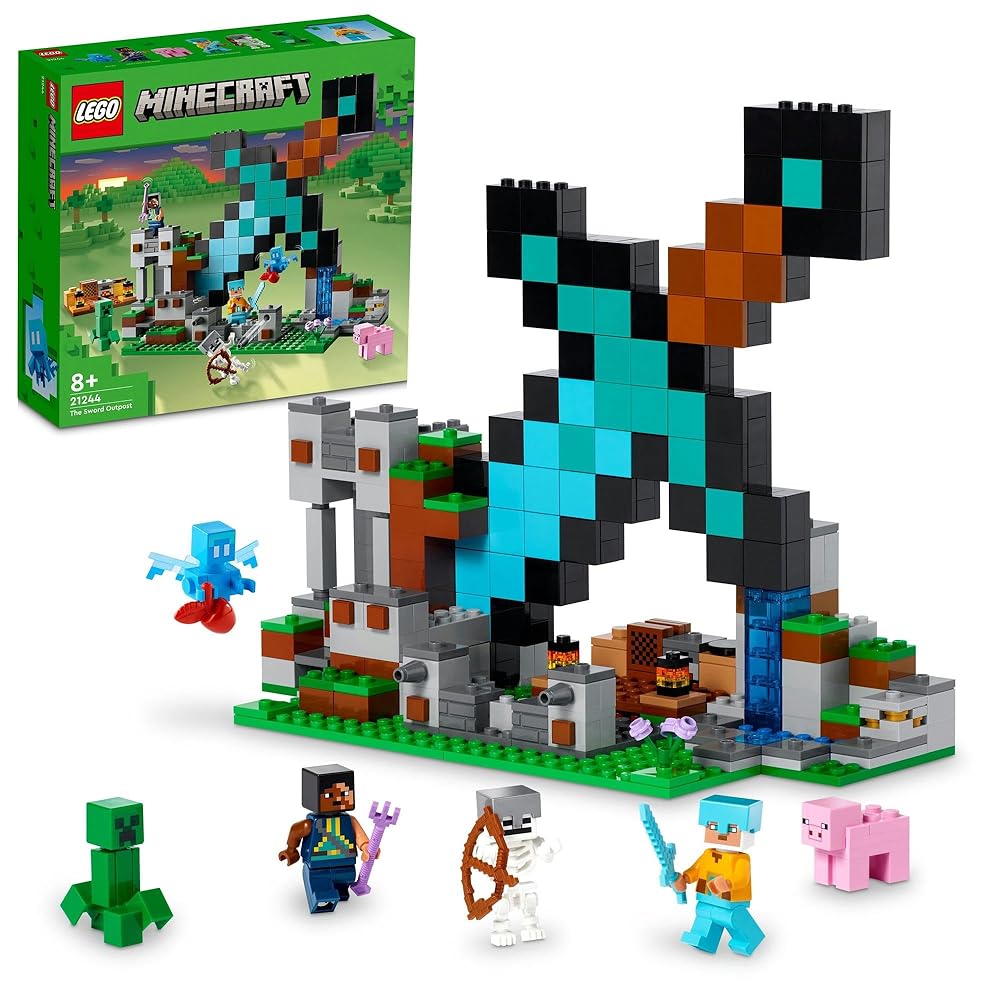 レゴ(LEGO) マイン手工芸品 金剛石の剣の軍事基地 21244